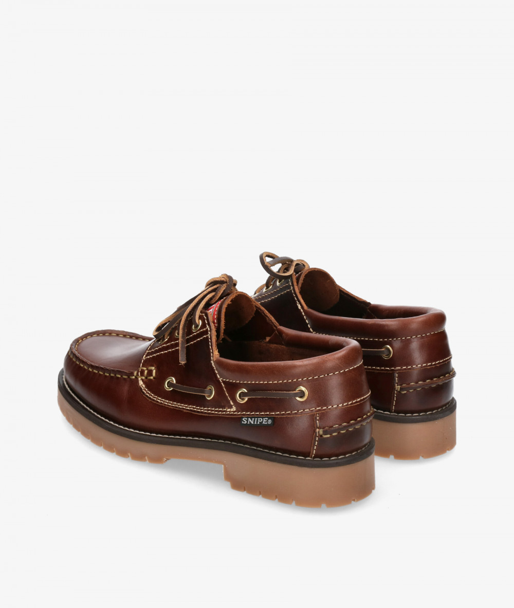 Snipe Nautical shoes 21201 in brown