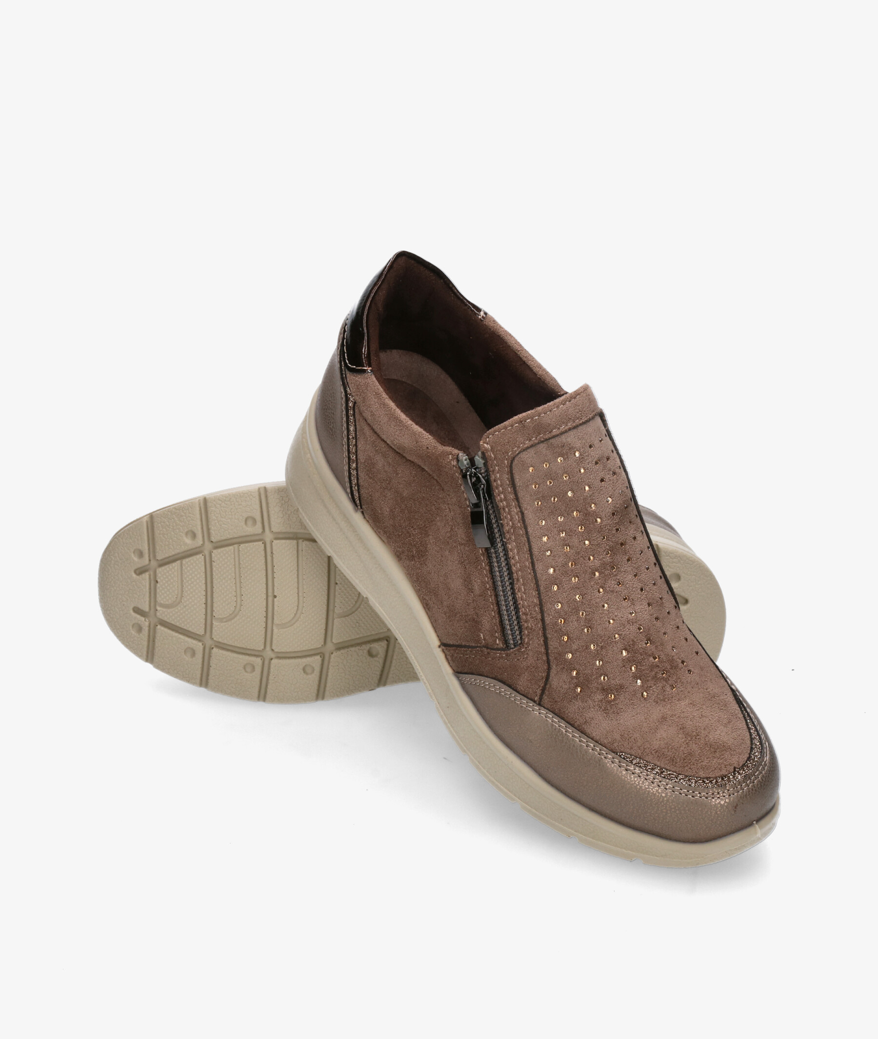 AMARPIES Comfort shoes 25450 in taupe