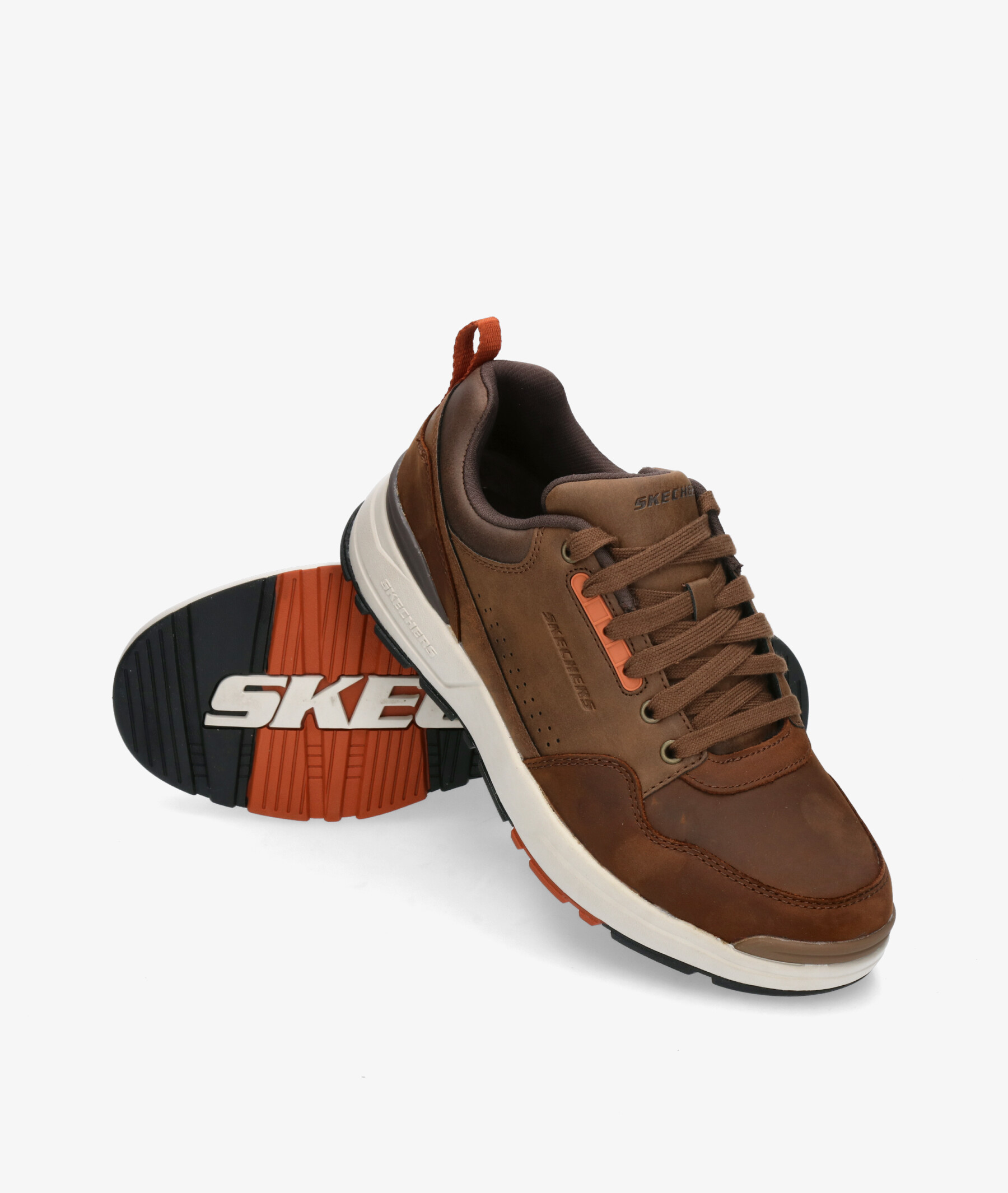 Zapato de hombre cuero Skechers 210262