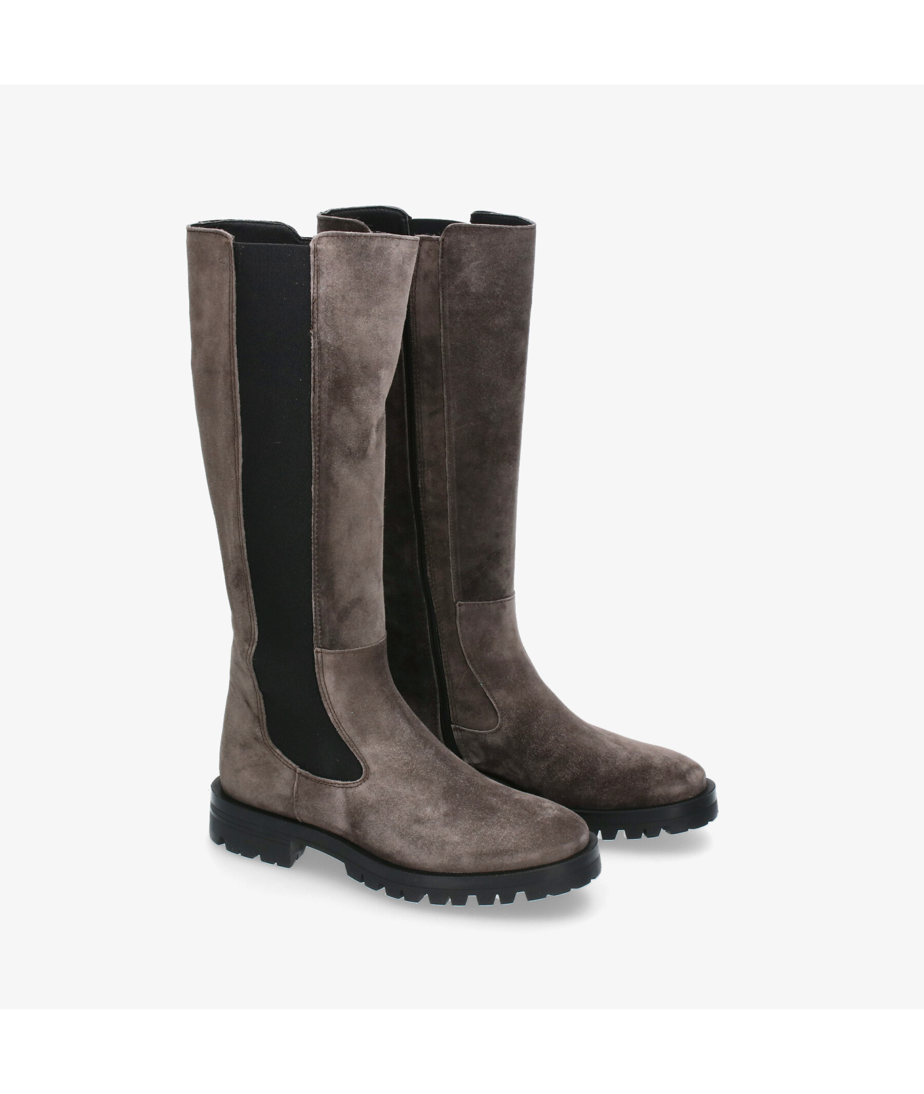 Botas Alpe 2040 en serraje gris