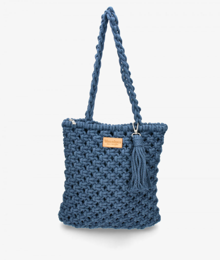 tote azul